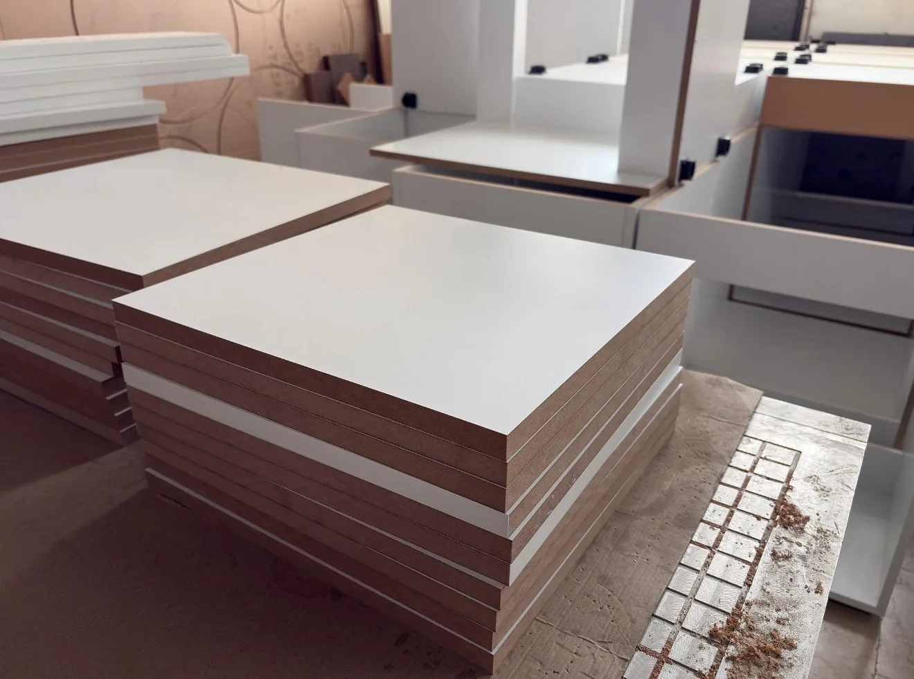 Agencement & mobilier MDF + verre — ABED GLASS